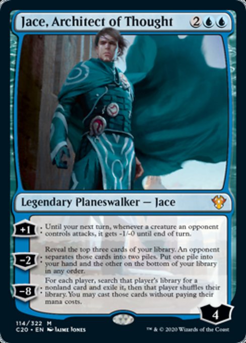 [114]【EN】思考を築く者、ジェイス/Jace, Architect of Thought【C20】[M][青]