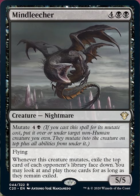 [044]【EN】精神吸い/Mindleecher【C20】[R][黒]