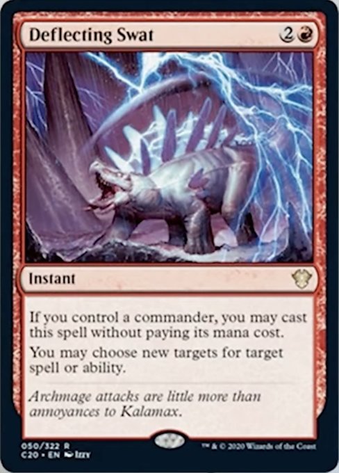 [050]【EN】偏向はたき/Deflecting Swat【C20】[R][赤]