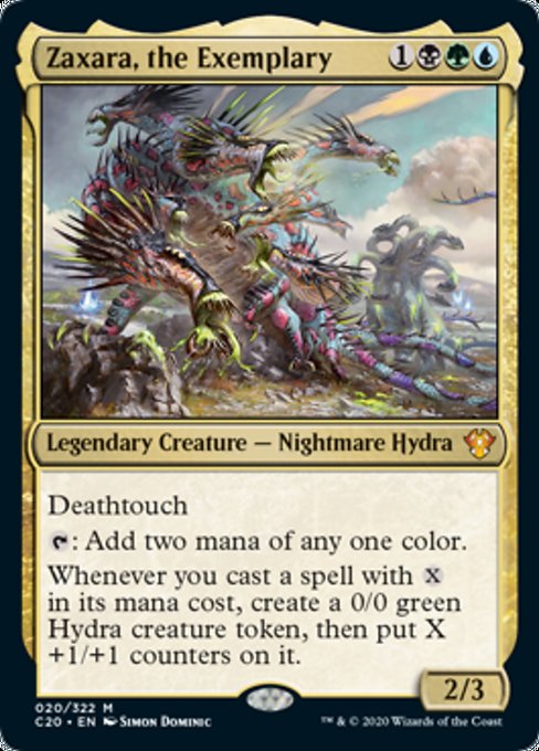 [020]【EN】警告となるもの、ザクサラ/Zaxara, the Exemplary【C20】[M][多色]