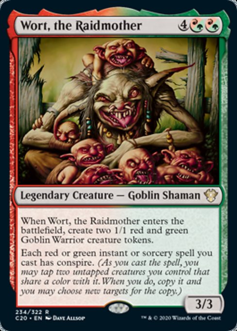 [234]【EN】略奪の母、汁婆/Wort, the Raidmother【C20】[R][多色]