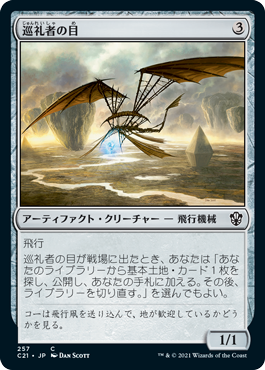 [257]【JP】巡礼者の目/Pilgrim's Eye【C21】[C][茶]