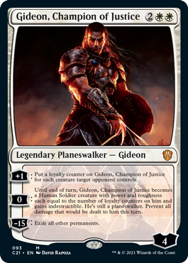 [093]【EN】正義の勇者ギデオン/Gideon, Champion of Justice【C21】[M][白]