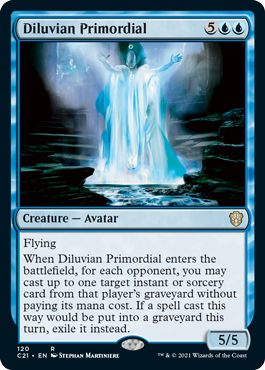 [120]【EN】氾濫の始源体/Diluvian Primordial【C21】[R][青]