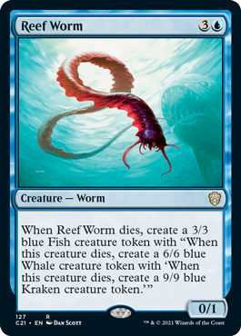 [127]【EN】浅瀬蟲/Reef Worm【C21】[R][青]