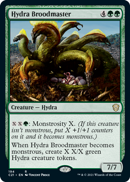 [194]【EN】ハイドラの繁殖主/Hydra Broodmaster【C21】[R][緑]