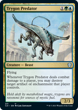 [231]【EN】三角エイの捕食者/Trygon Predator【C21】[U][多色]