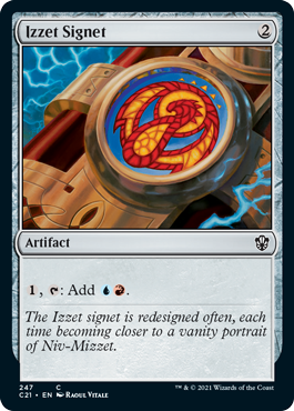 [247]【EN】イゼットの印鑑/Izzet Signet【C21】[C][茶]