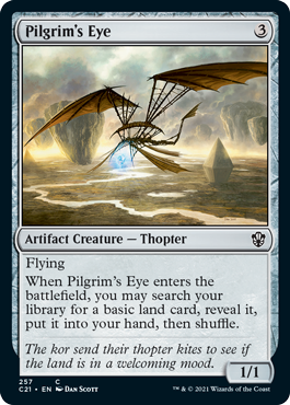 [257]【EN】巡礼者の目/Pilgrim's Eye【C21】[C][茶]