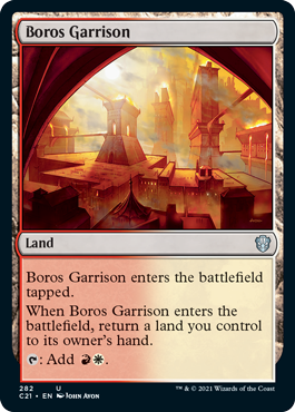 [282]【EN】ボロスの駐屯地/Boros Garrison【C21】[U][土地]