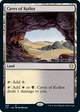 [283]【EN】コイロスの洞窟/Caves of Koilos【C21】[R][土地]