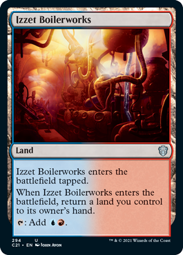 [294]【EN】イゼットの煮沸場/Izzet Boilerworks【C21】[U][土地]