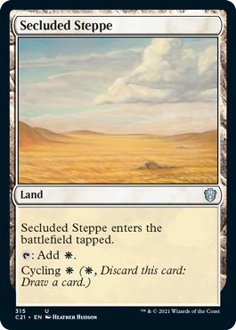 [315]【EN】隔離されたステップ/Secluded Steppe【C21】[U][土地]