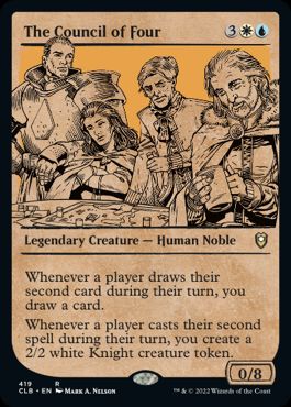 [419]【EN】■ショーケース■四公会議/The Council of Four【CLB】[R][多色]