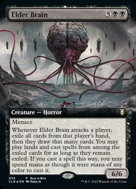 [936]【EN】【FOIL】エルダー・ブレイン/Elder Brain【CLB】[R][黒]
