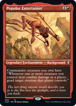 [509]【EN】【エッチングFOIL】人気の芸人/Popular Entertainer【CLB】[R][赤]