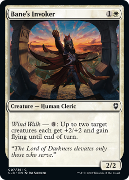 [007]【EN】ベインのインヴォーカー/Bane's Invoker【CLB】[C][白]