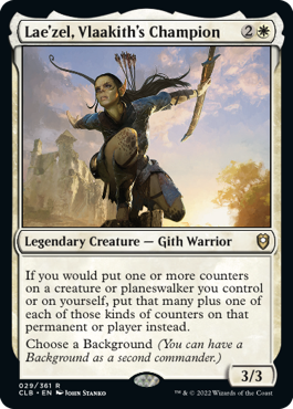 [029]【EN】【FOIL】ヴラーキスの勇者、ラエゼル/Lae'zel, Vlaakith's Champion【CLB】[R][白]