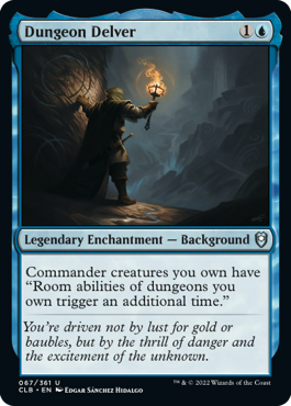 [067]【EN】【FOIL】ダンジョン探検家/Dungeon Delver【CLB】[U][青]