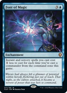 [071]【EN】魔力の源泉/Font of Magic【CLB】[M][青]
