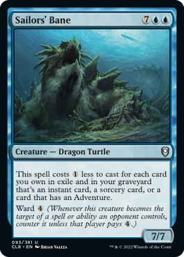 [093]【EN】船乗りを滅ぼすもの/Sailors' Bane【CLB】[U][青]