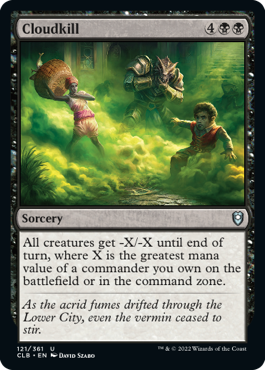 [121]【EN】クラウドキル/Cloudkill【CLB】[U][黒]