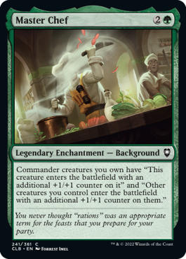 [241]【EN】料理長/Master Chef【CLB】[C][緑]