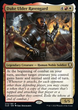 [272]【EN】アルダー・レイヴンガード大公爵/Duke Ulder Ravengard【CLB】[R][多色]