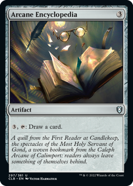 [297]【EN】【FOIL】秘儀大全/Arcane Encyclopedia【CLB】[U][茶]