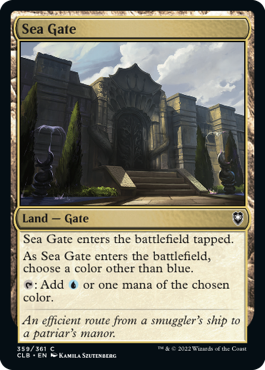 [359]【EN】海門/Sea Gate【CLB】[C][土地]