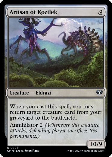 [801]【EN】コジレックの職工/Artisan of Kozilek【CMM】[U][無]