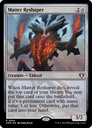 [806]【EN】作り変えるもの/Matter Reshaper【CMM】[R][無]