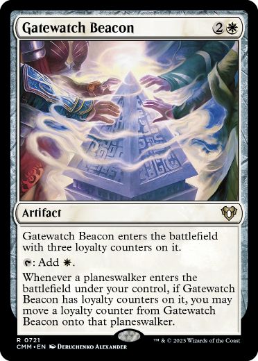 [721]【EN】ゲートウォッチの標/Gatewatch Beacon【CMM】[R][白]