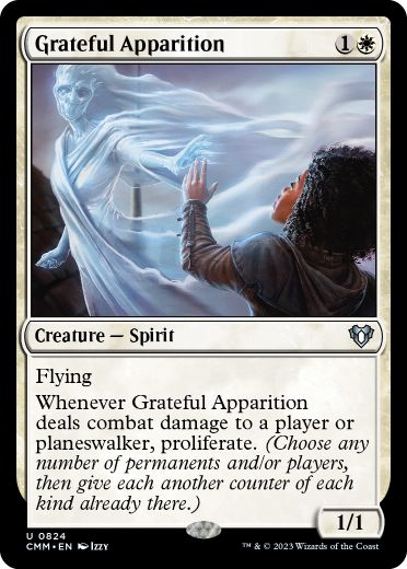 [824]【EN】奉謝の亡霊/Grateful Apparition【CMM】[U][白]