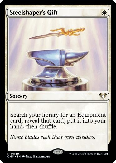[059]【EN】鋼打ちの贈り物/Steelshaper's Gift【CMM】[R][白]