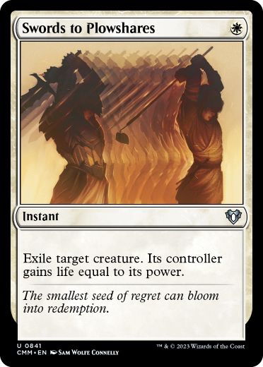 [841]【EN】剣を鍬に/Swords to Plowshares【CMM】[U][白]