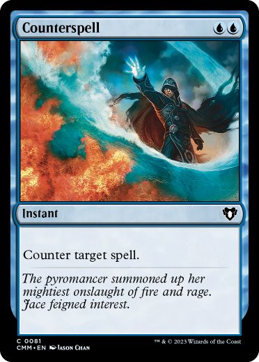 [081]【EN】対抗呪文/Counterspell【CMM】[C][青]