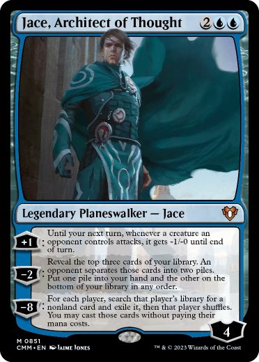 [851]【EN】思考を築く者、ジェイス/Jace, Architect of Thought【CMM】[M][青]