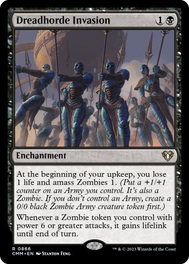 [866]【EN】戦慄衆の侵略/Dreadhorde Invasion【CMM】[R][黒]