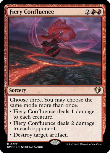 [222]【EN】焦熱の合流点/Fiery Confluence【CMM】[R][赤]