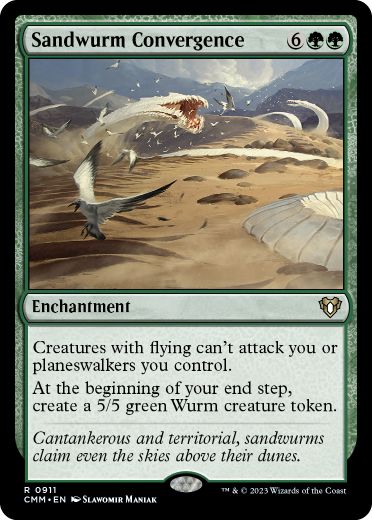 [911]【EN】サンドワームの収斂/Sandwurm Convergence【CMM】[R][緑]
