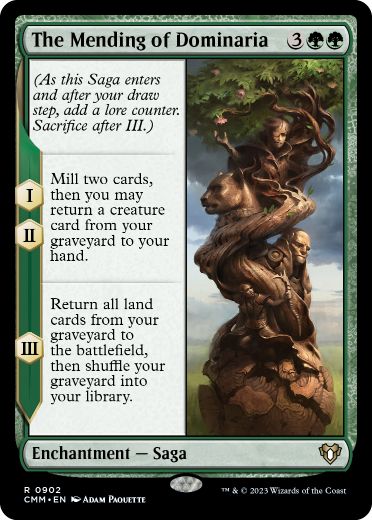 [902]【EN】ドミナリアの大修復/The Mending of Dominaria【CMM】[R][緑]