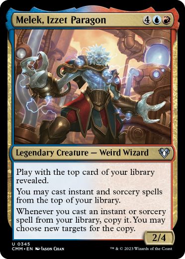 [345]【EN】イゼットの模範、メーレク/Melek, Izzet Paragon【CMM】[U][多色]