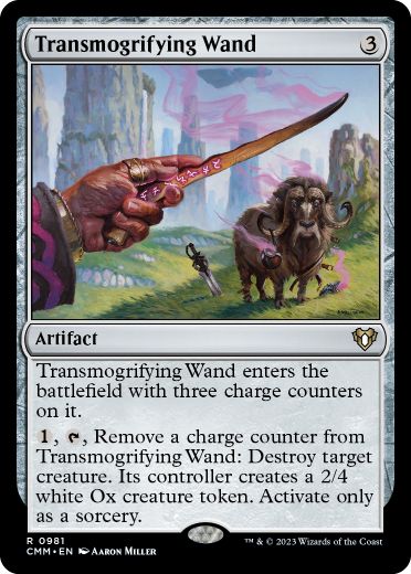 [981]【EN】異形化するワンド/Transmogrifying Wand【CMM】[R][茶]