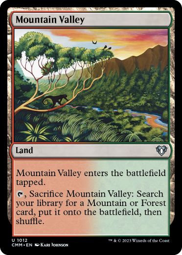 [1012]【EN】山峡/Mountain Valley【CMM】[U][土地]