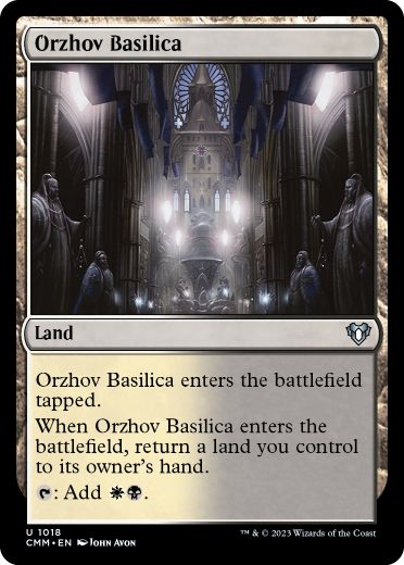 [1018]【EN】オルゾフの聖堂/Orzhov Basilica【CMM】[U][土地]