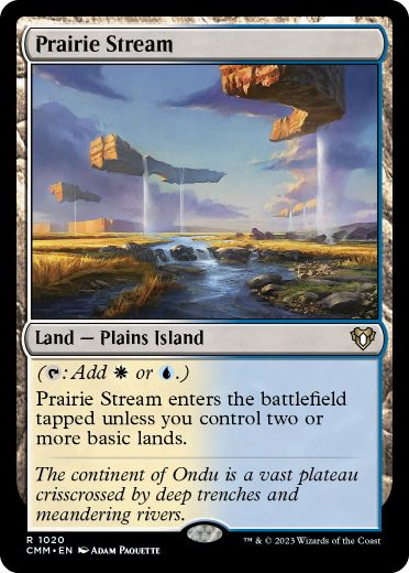 [1020]【EN】大草原の川/Prairie Stream【CMM】[R][土地]