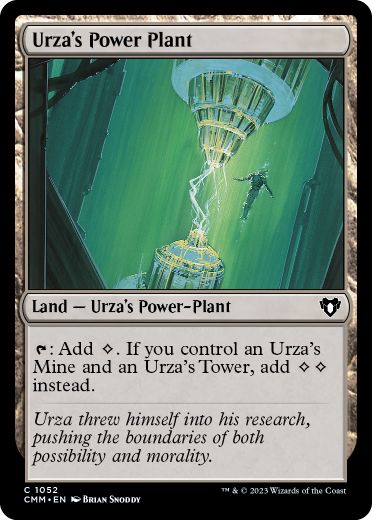 [1052]【EN】ウルザの魔力炉/Urza's Power Plant【CMM】[C][土地]