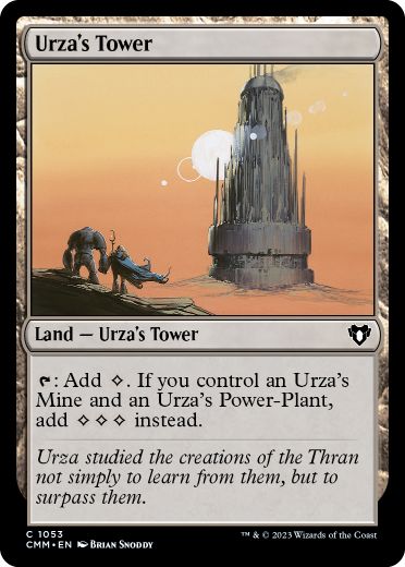 [1053]【EN】ウルザの塔/Urza's Tower【CMM】[C][土地]