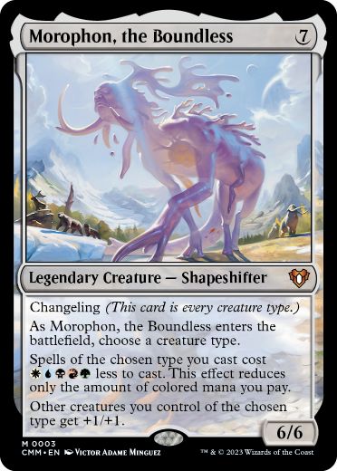 [003]【EN】【FOIL】限りないもの、モロフォン/Morophon, the Boundless【CMM】[M][無]